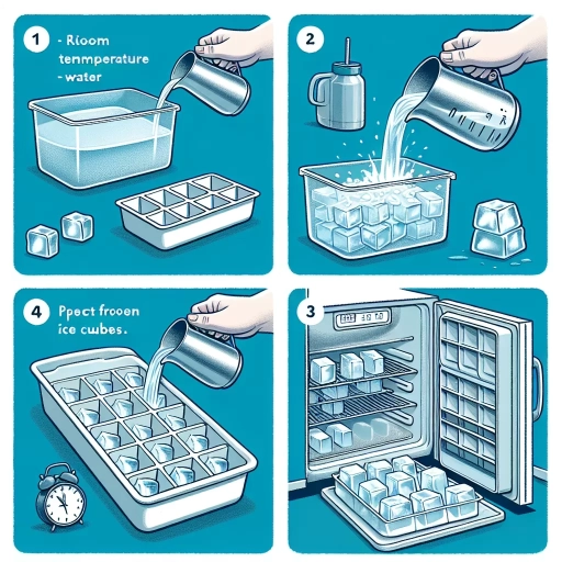 how long to freeze ice cubes