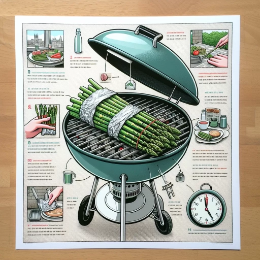 how long to grill asparagus in foil