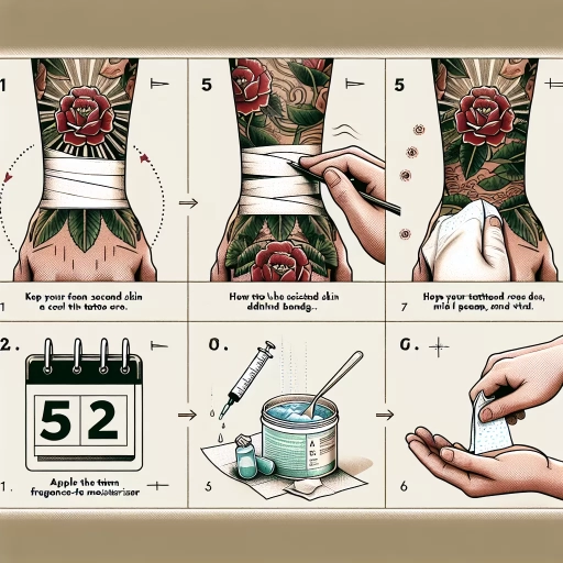 how long to keep second skin on tattoo