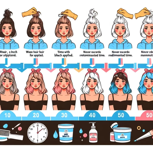 how long to leave bleach in hair