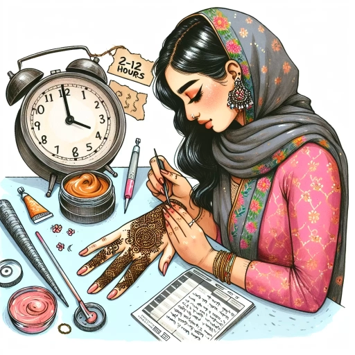 how long to leave henna on