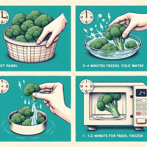 how long to microwave broccoli