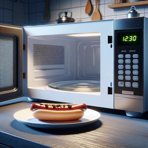 how long to microwave hot dog