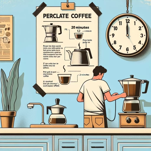how long to percolate coffee