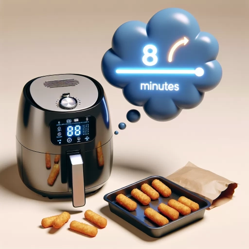 how long to put frozen mozzarella sticks in air fryer