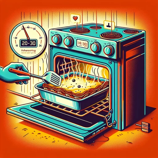 how long to reheat lasagna in the oven
