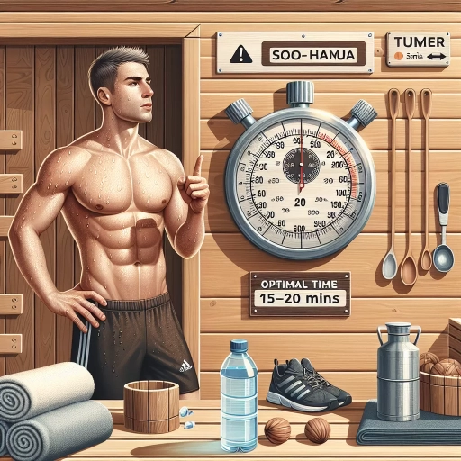 how long to sit in sauna after workout