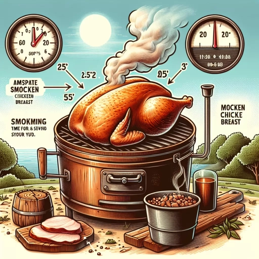 how long to smoke chicken breast