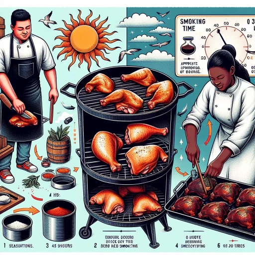 how long to smoke chicken thighs