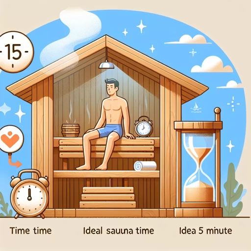 how long to stay in sauna