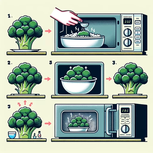 how long to steam broccoli in microwave