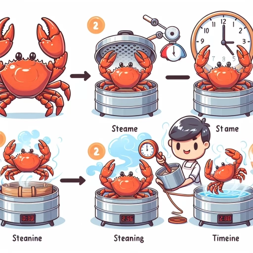 how long to steam crab