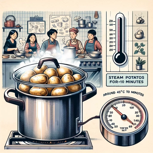 how long to steam potatoes