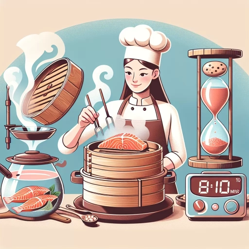 how long to steam salmon