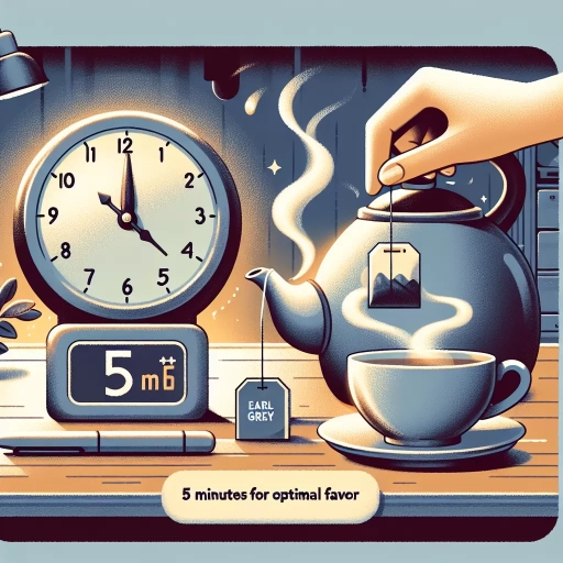 how long to steep earl grey tea