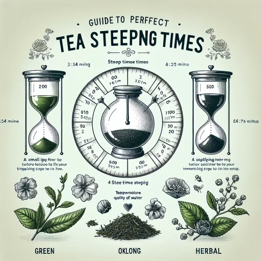 how long to steep tea