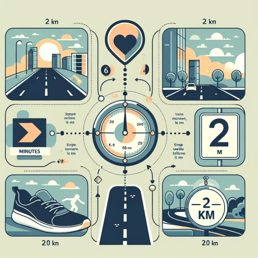 how long to walk 2km