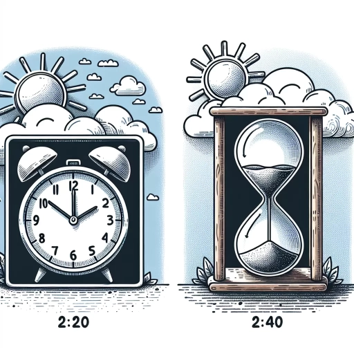 how long until 2:40