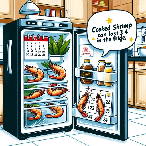 how long will cooked shrimp last in the fridge