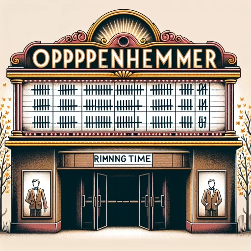 how long will oppenheimer be in theaters