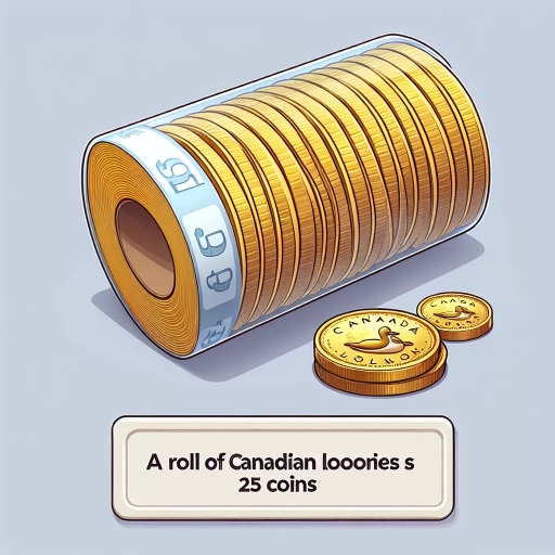 how many $1 coins in a roll canada