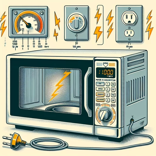 how many amps does a microwave use