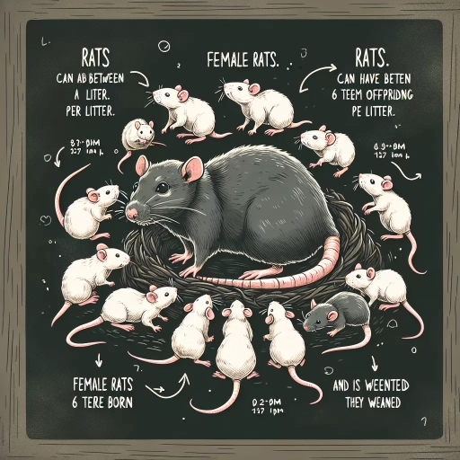 how many babies do rats have
