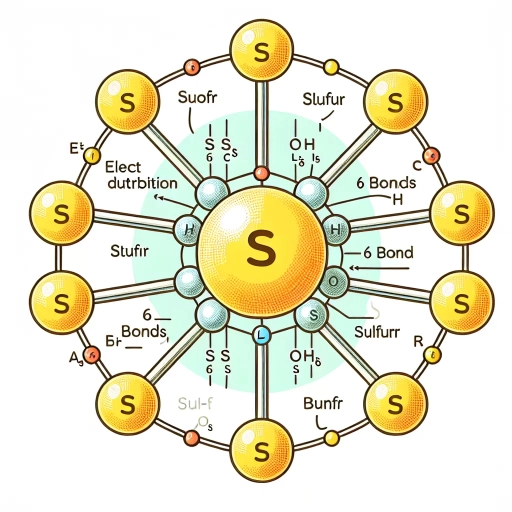 how many bonds can sulfur form