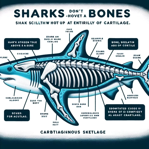how many bones does a shark have