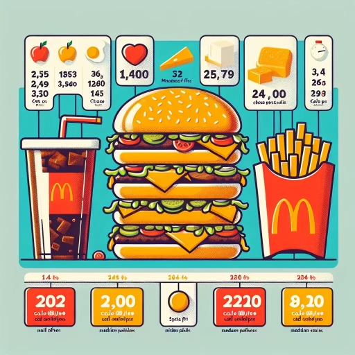 how many calories in a big mac meal