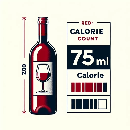 how many calories in a bottle of red wine 750ml