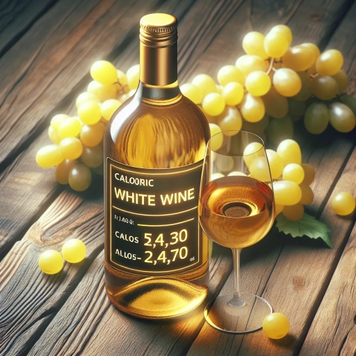 how many calories in a bottle of white wine