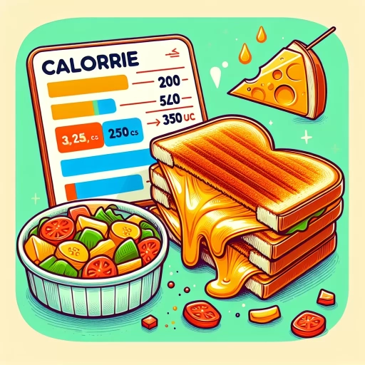 how many calories in a grilled cheese