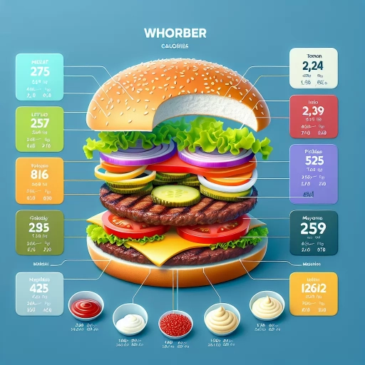 how many calories in a whopper