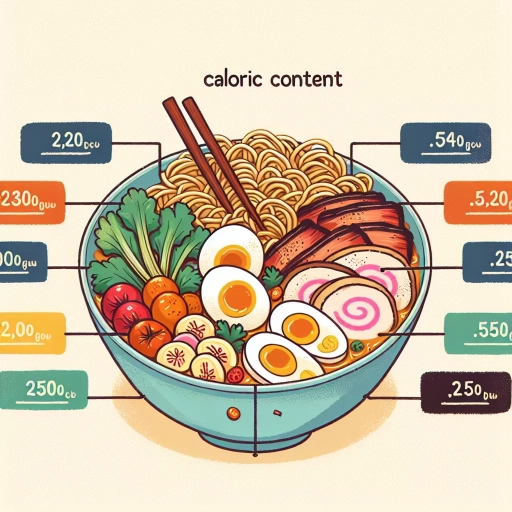how many calories in ramen