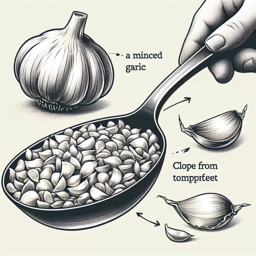 how many cloves of garlic in a tablespoon