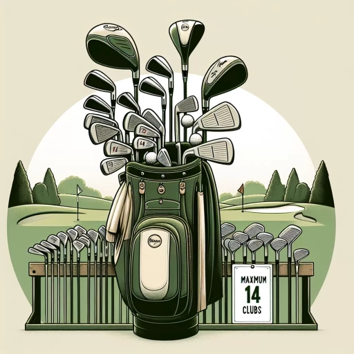 how many clubs allowed in a golf bag