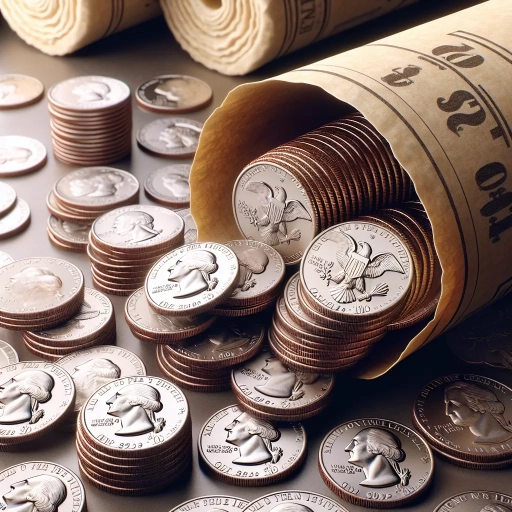 how many coins in a roll of quarters