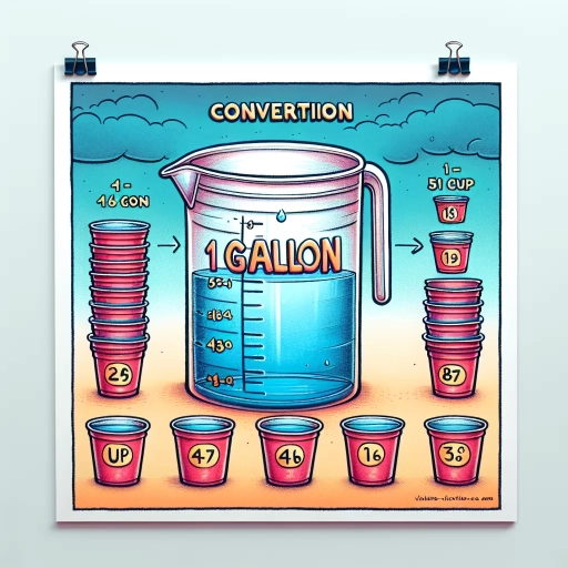 how many cups are in a gallon