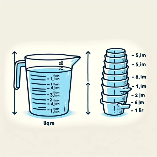 how many cups in 1 l
