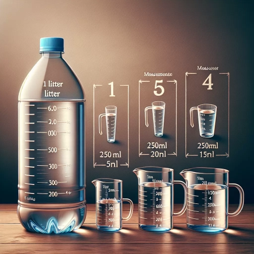 how many cups in 1l