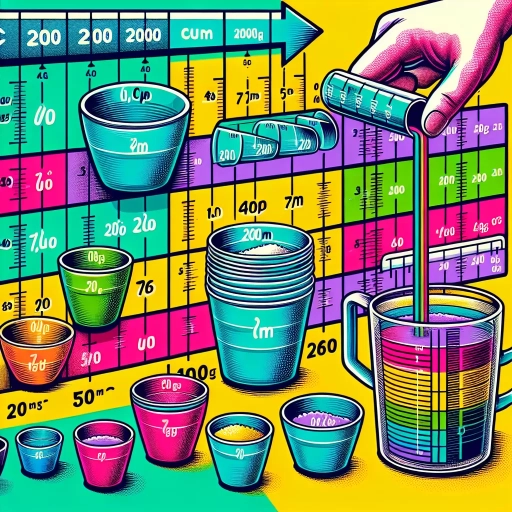 how many cups in 200 grams