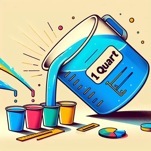 how many cups is 1 quart