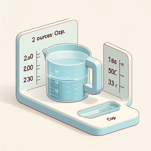 how many cups is 2 oz