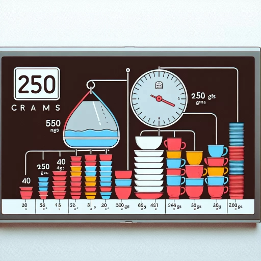 how many cups is 250 g