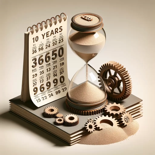 how many days are in 10 years