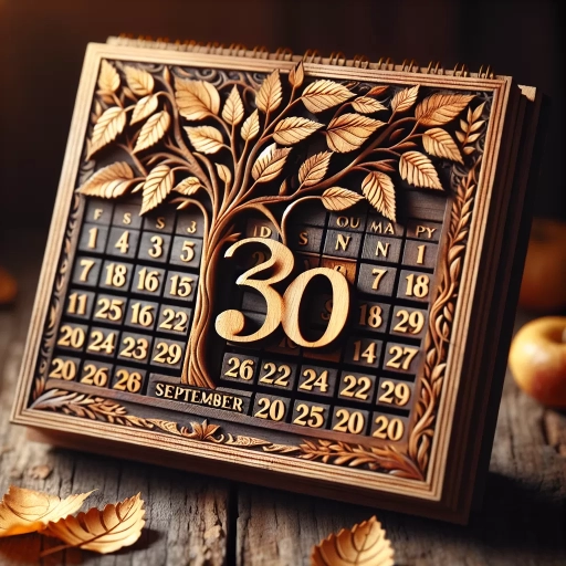 how many days are in september