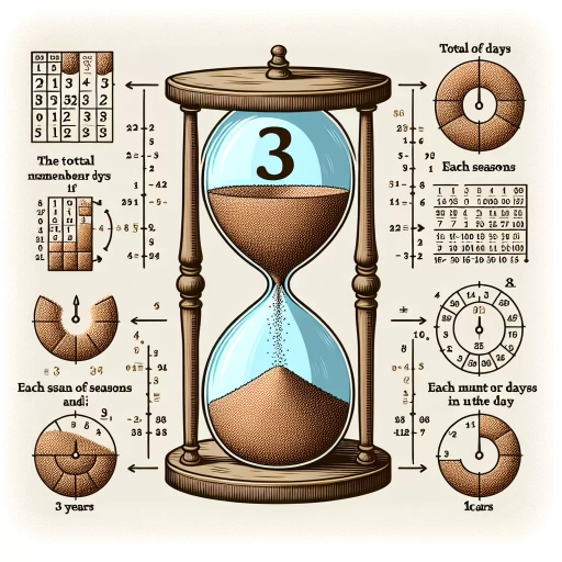 how many days is 3 years