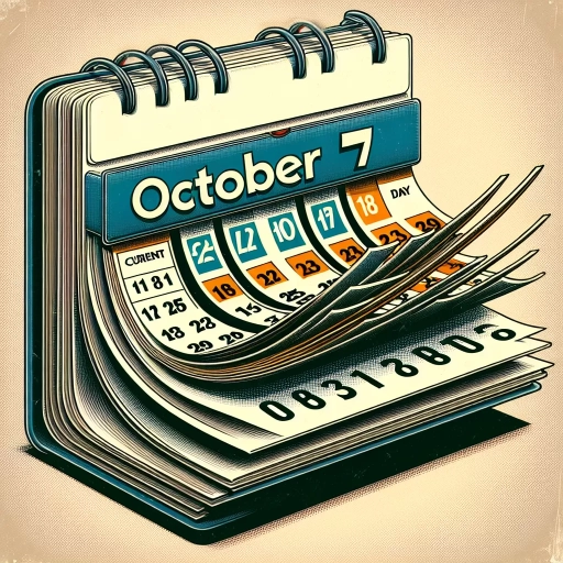 how many days since oct 7