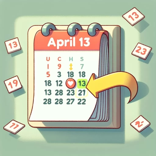how many days till april 13